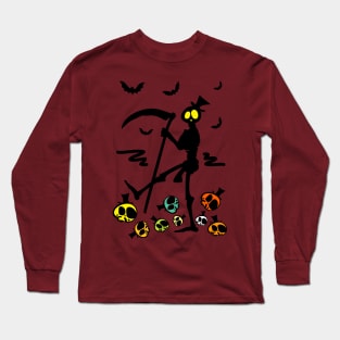 Colorful skulls Long Sleeve T-Shirt